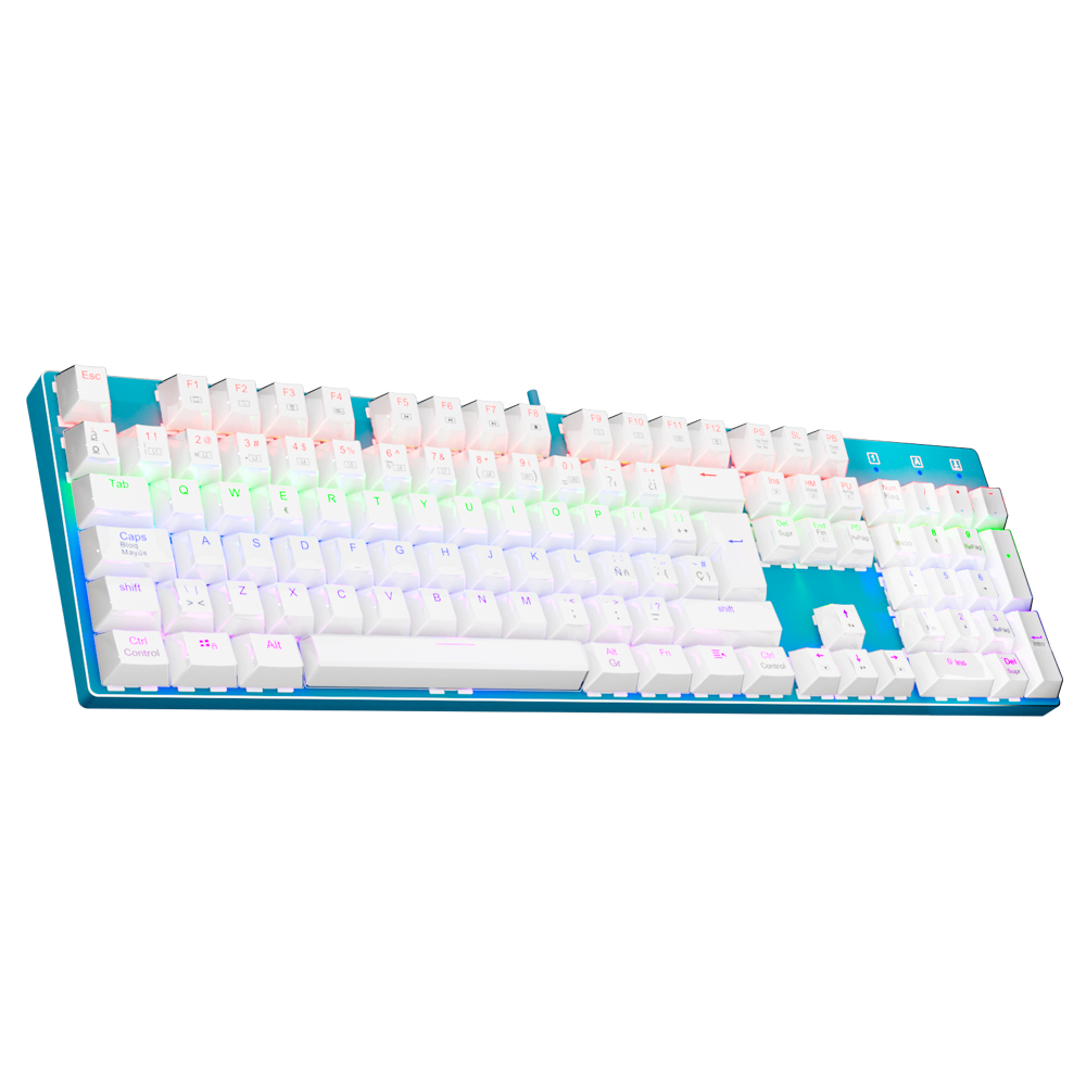 Keyboard Gaming Mac - Teclado Mecânico USB E-YOOSO Z88 Rainbow