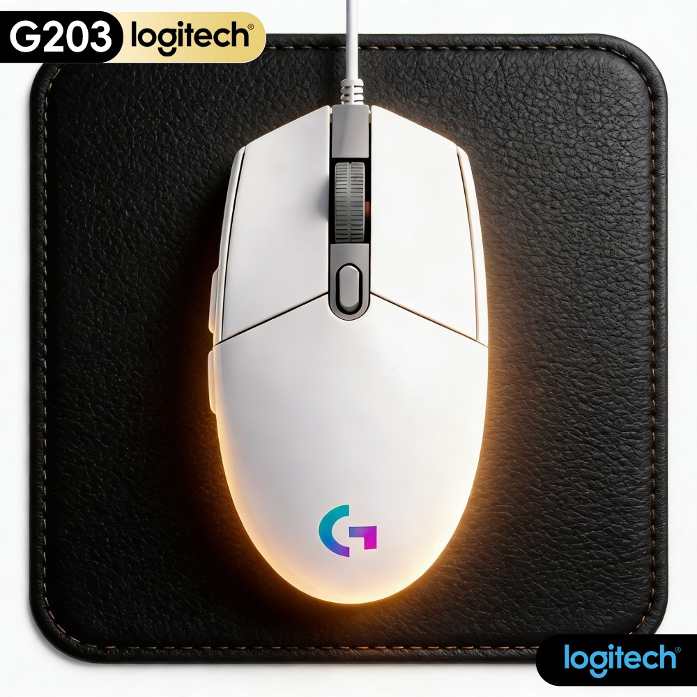 Mouse Gamer Com Fio Logitech G - Logitech Mouse G203 avaliação e preço