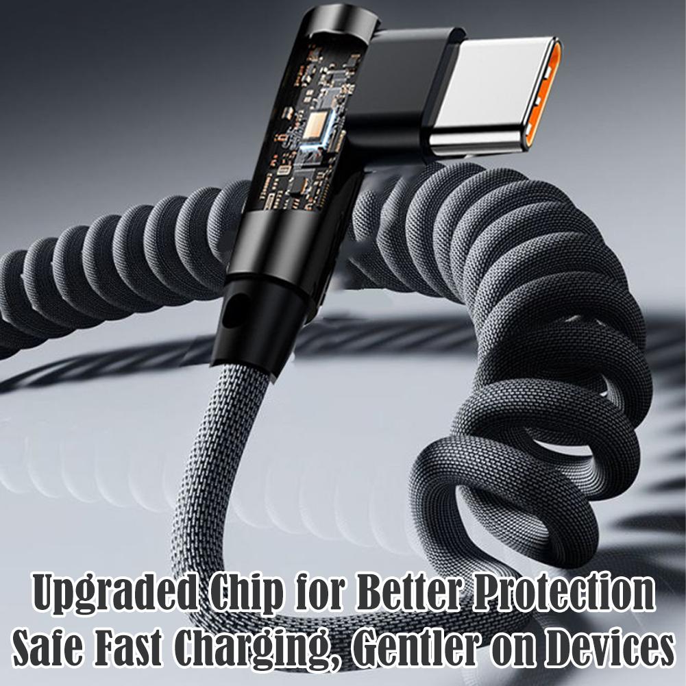 Cabo USB C Espiralado de Carre - Coiled Usb Cable avaliação e preço