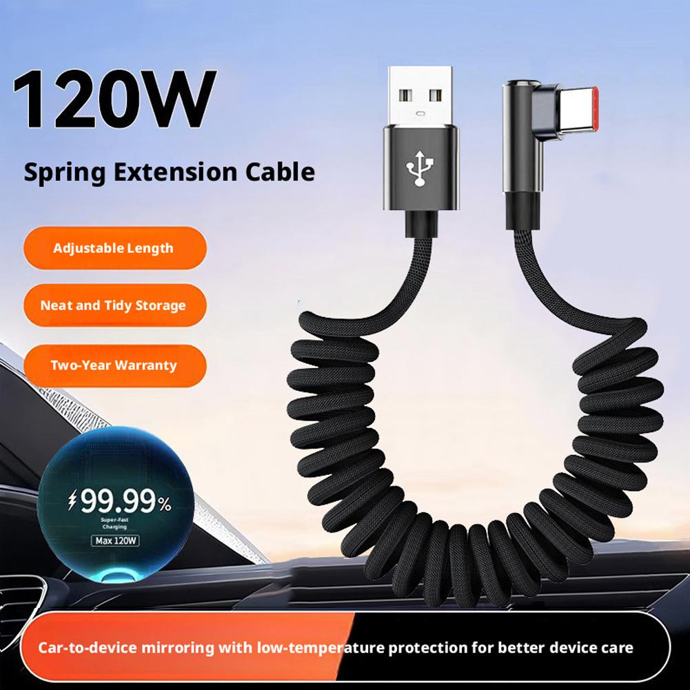 Cabo USB C Espiralado de Carre - Coiled Usb Cable avaliação e preço