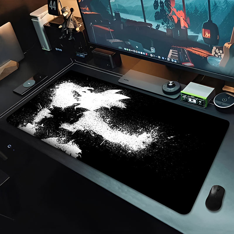 Mouse Pad Grande DBZ Black Ani - Gaming Keyboard Affordable avaliação e preço