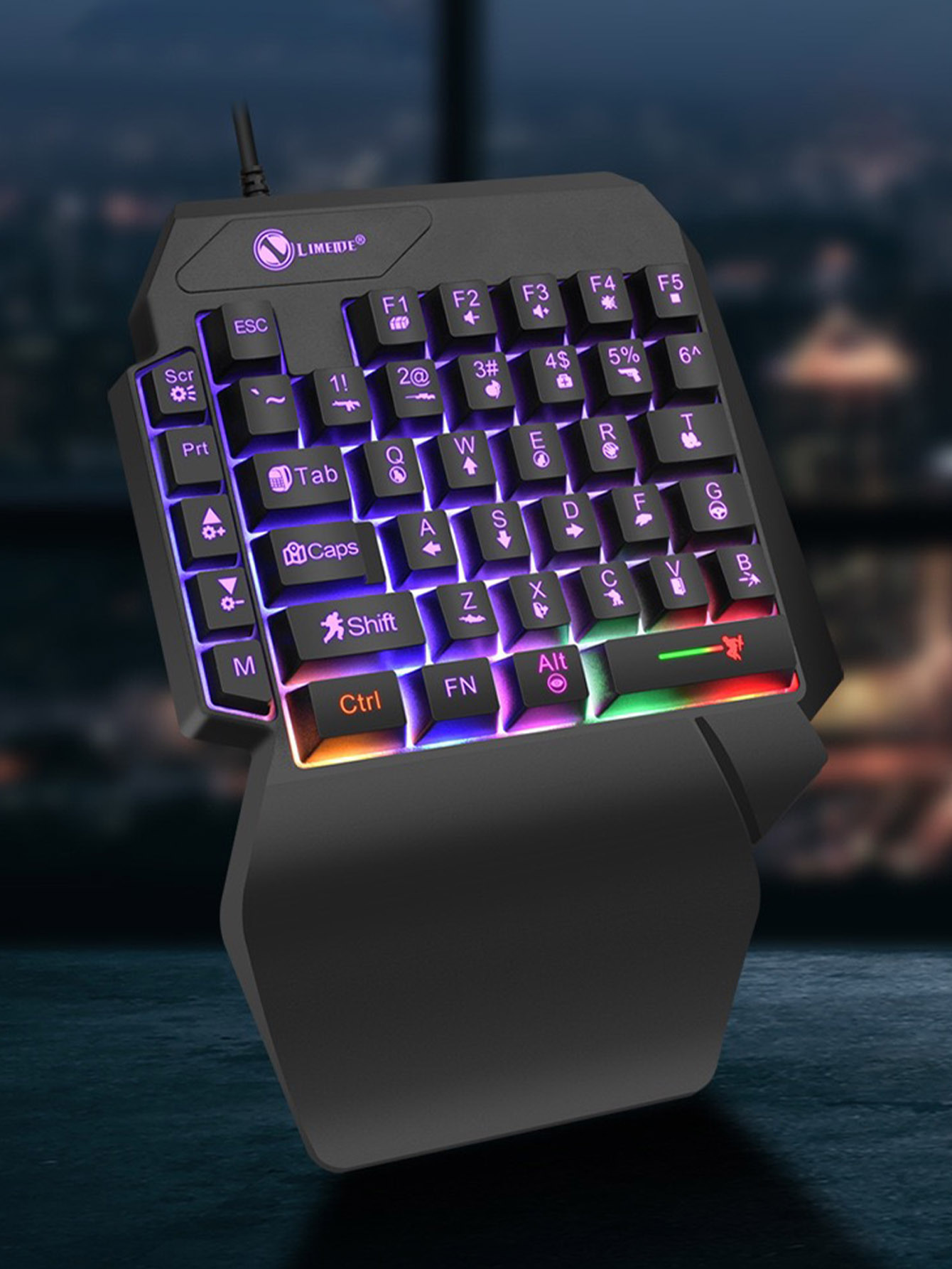 Teclado Mecânico de Jogo com F - Gaming Keyboard And Mouse For Xbox avaliação e preço