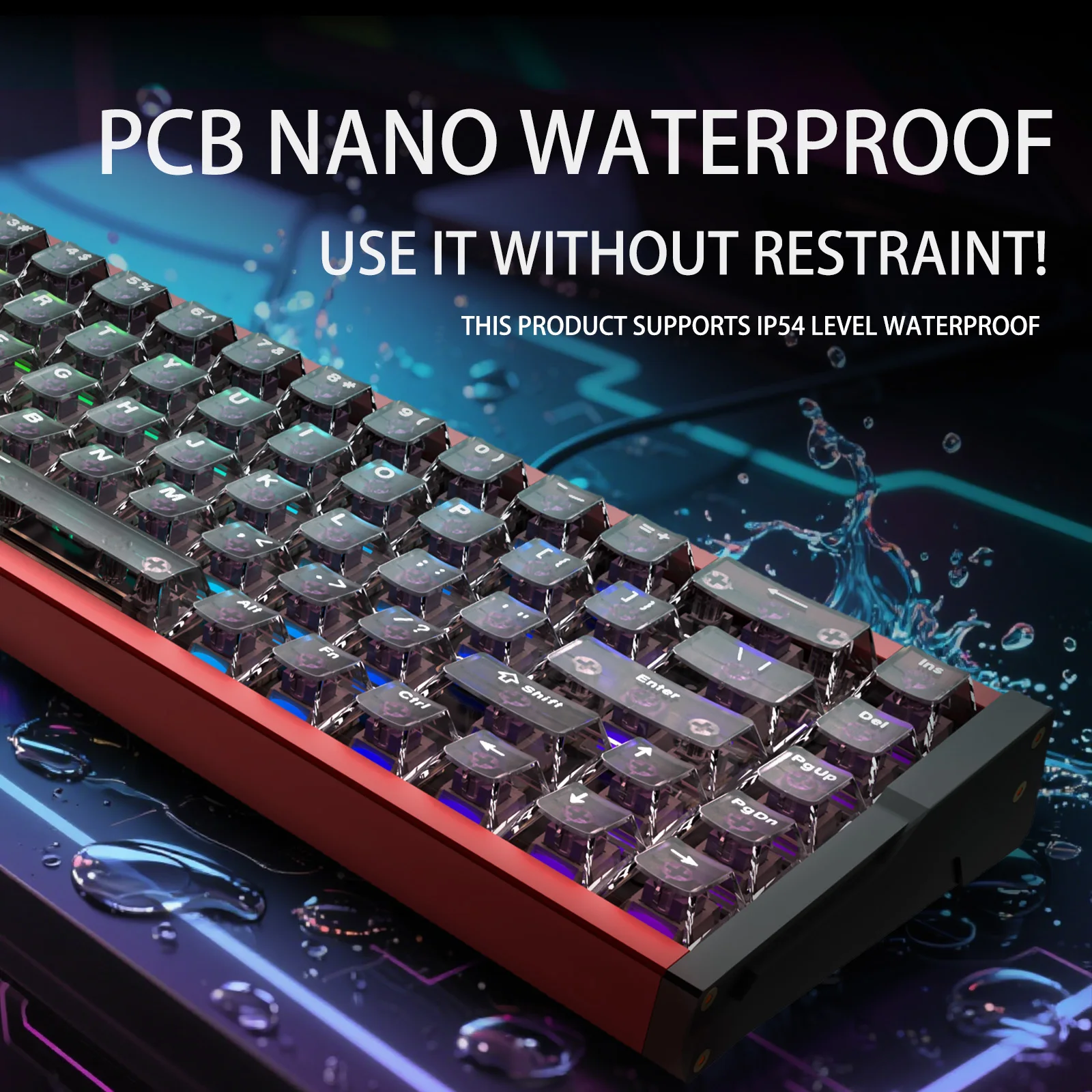 IROK MG68 PRO 8K Interruptor M - Gaming Keyboard Hot Swappable avaliação e preço