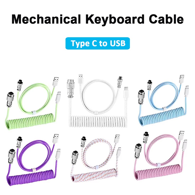 Cabo espiralado para teclado m - Coiled Usb Cable avaliação e preço