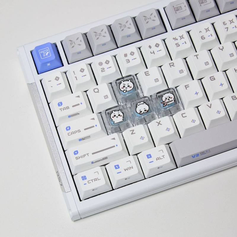 Chiikawa 4 peças de teclas per - Gaming Keyboard Affordable avaliação e preço