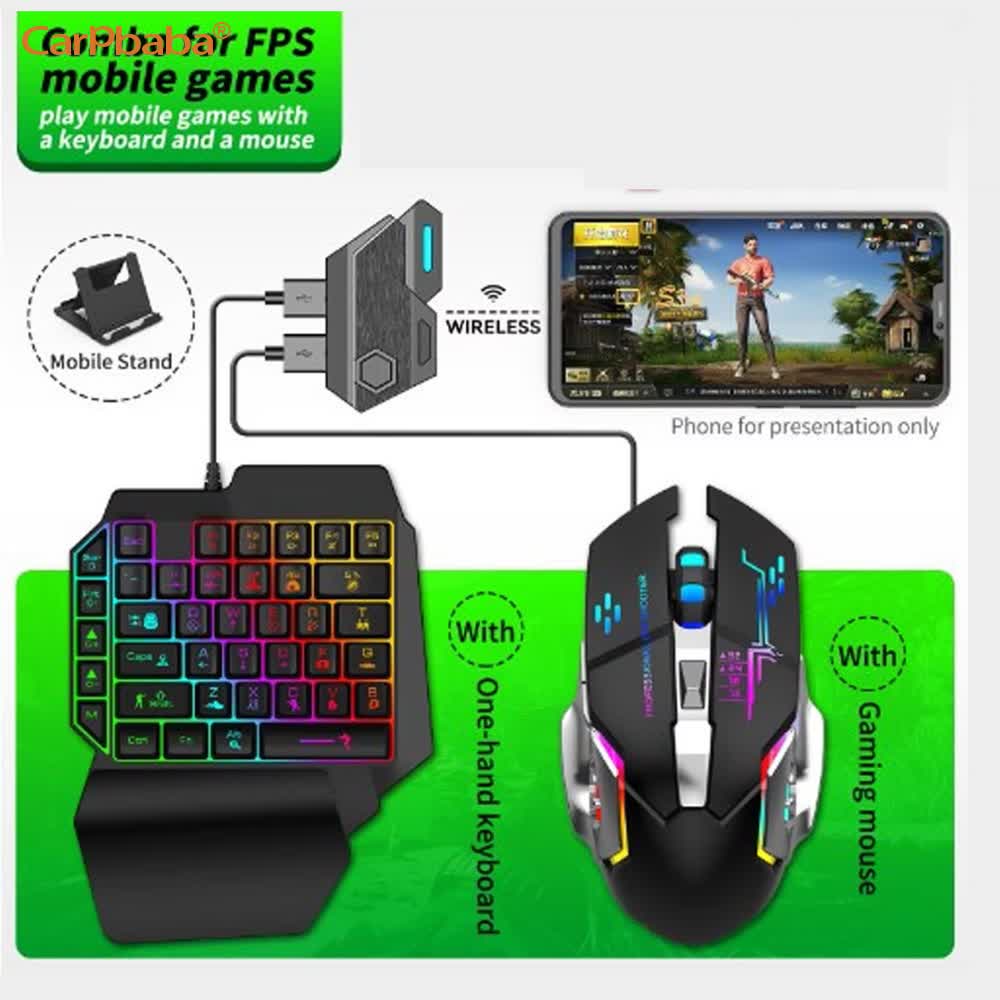 Gamepad Móvel, Controlador PUB - Gaming Keyboard And Mouse Converter For Mobile avaliação e preço