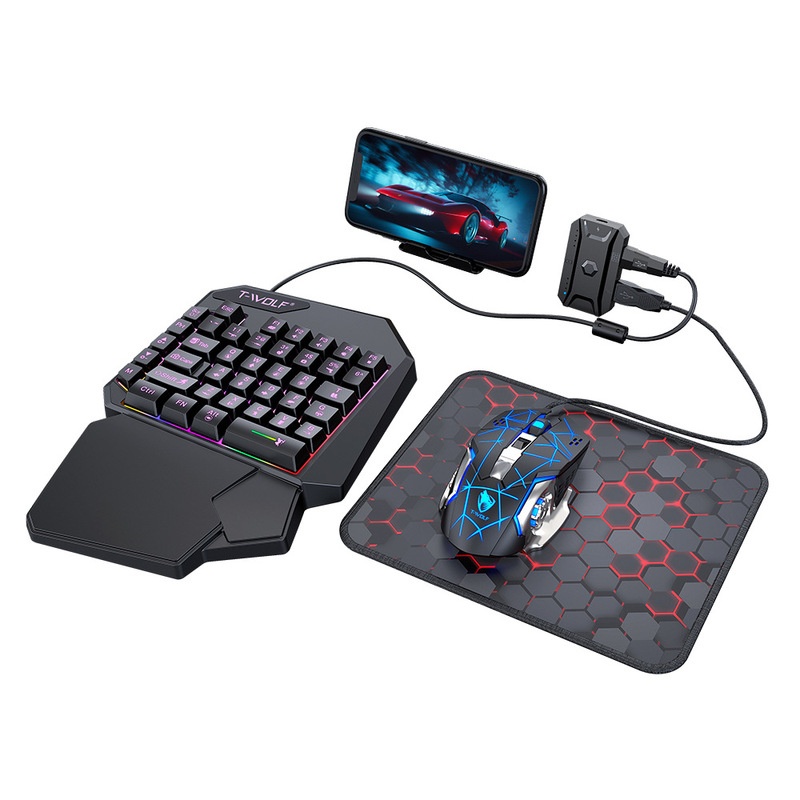 Combo de Teclado e Mouse para  - Gaming Keyboard And Mouse For Xbox avaliação e preço