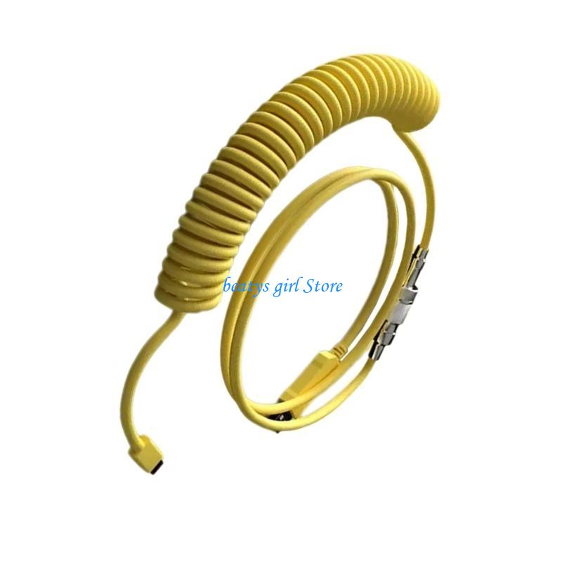 USB tipo C enrolado C7AB para  - Coiled Usb Cable avaliação e preço