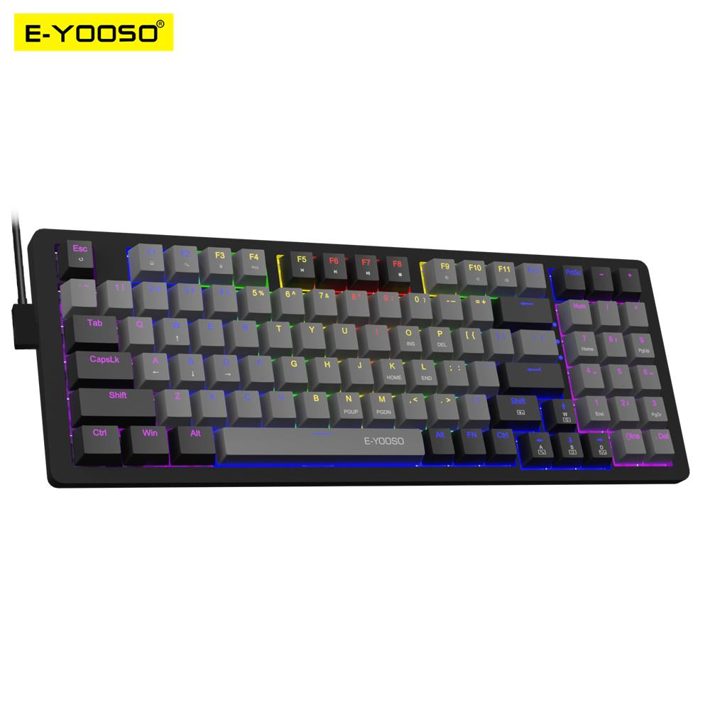 E-YOOSO Z94 Teclado mecânico p - Gaming Keyboard And Mouse For Xbox avaliação e preço